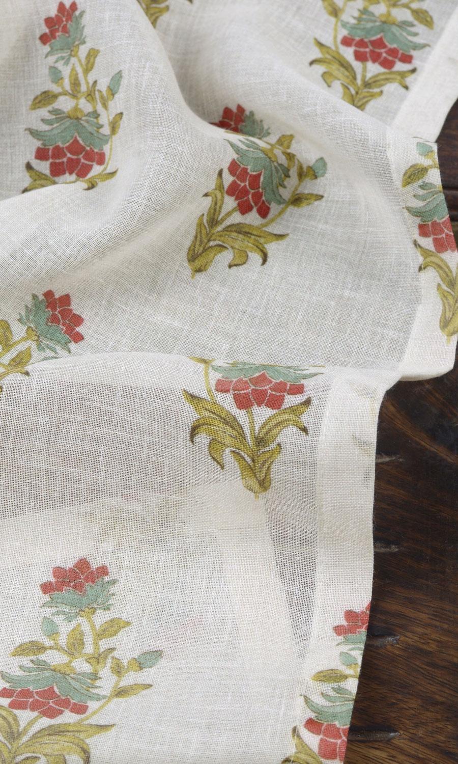 Patterned / Printed / Floral Window Treatments Fabric Sample