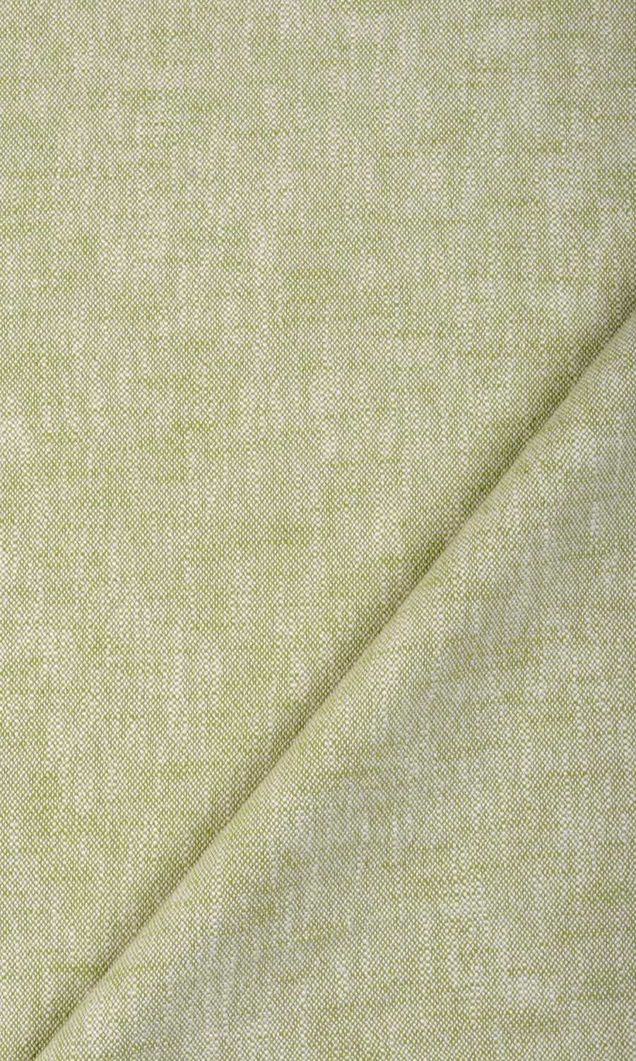 Plain Cotton Window Treatments Fabric By the Metre (Light Green)