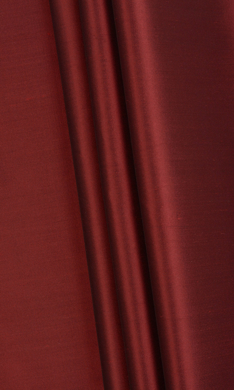 Shantung Silk Fabric By the Metre for Curtains & Drapes (Burgundy Red)