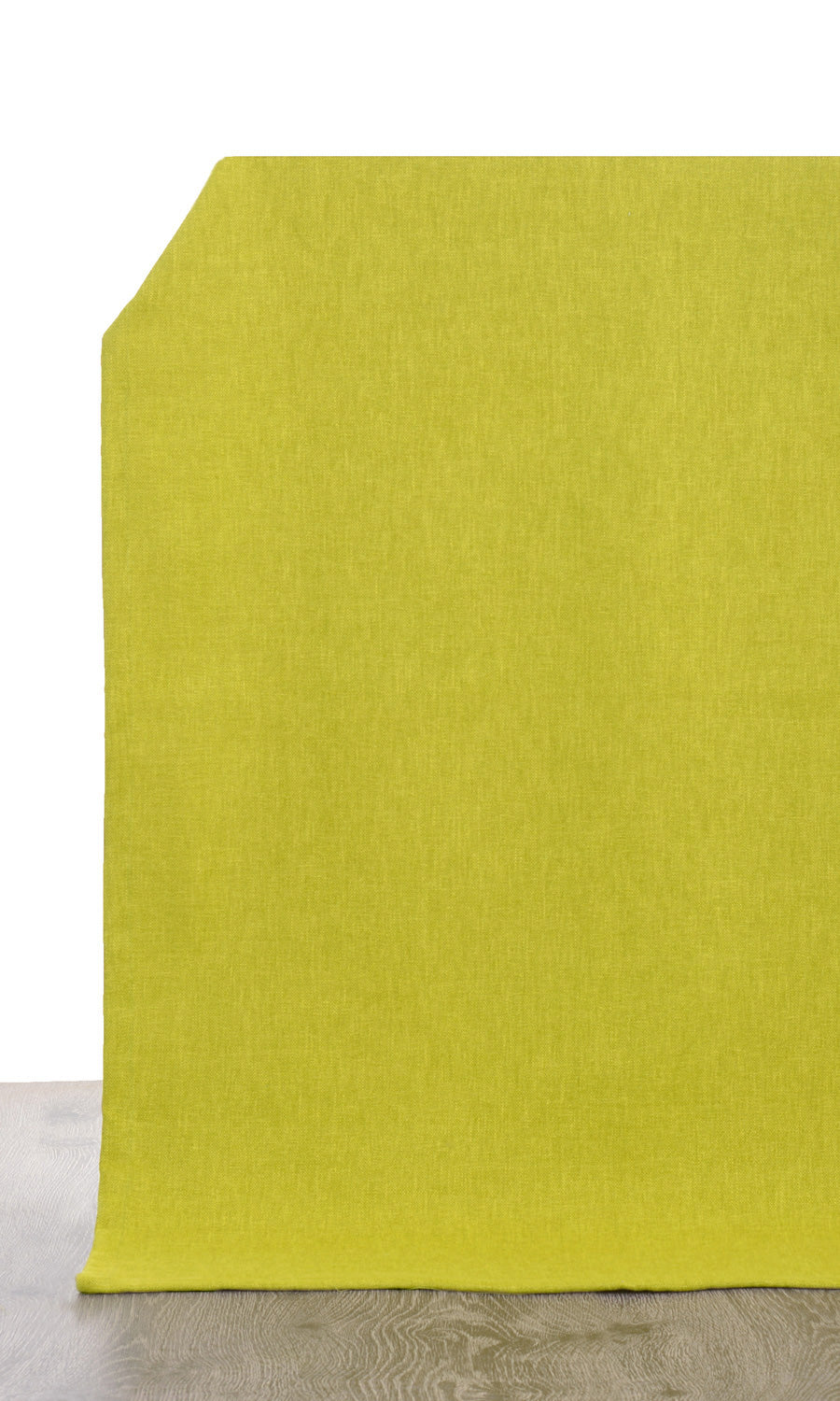 Linen Blend Fabric By the Metre for Curtains & Drapes (Green)