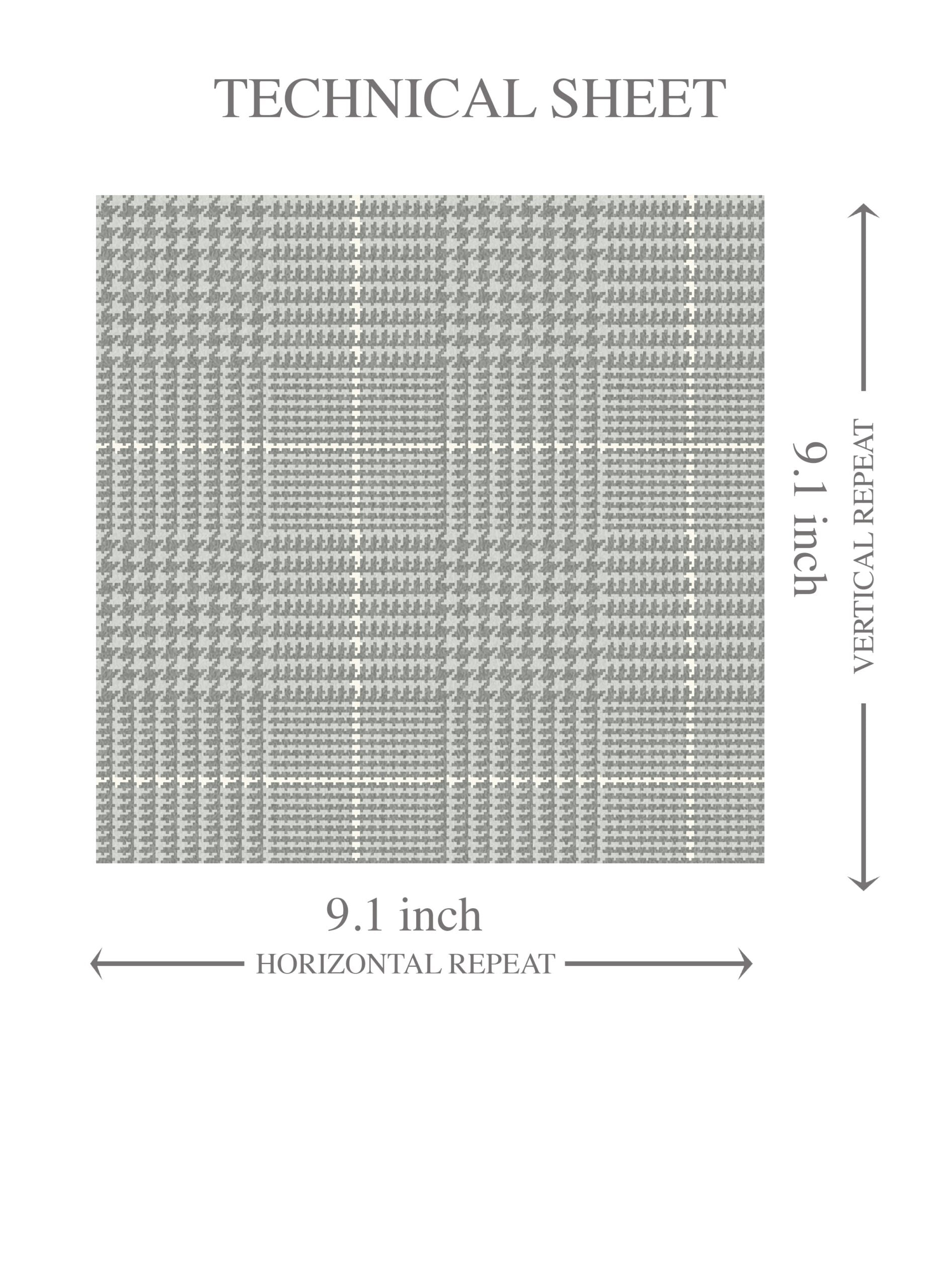 Neutral Plain/ Textured Check Kids Room Wallpaper Sample (Sage Gray)