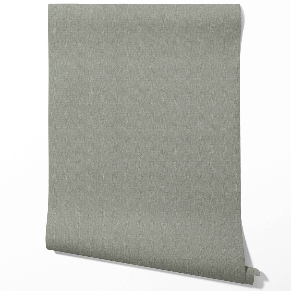 Neutral Herringbone Textured Bathroom Wallpaper (Gray)