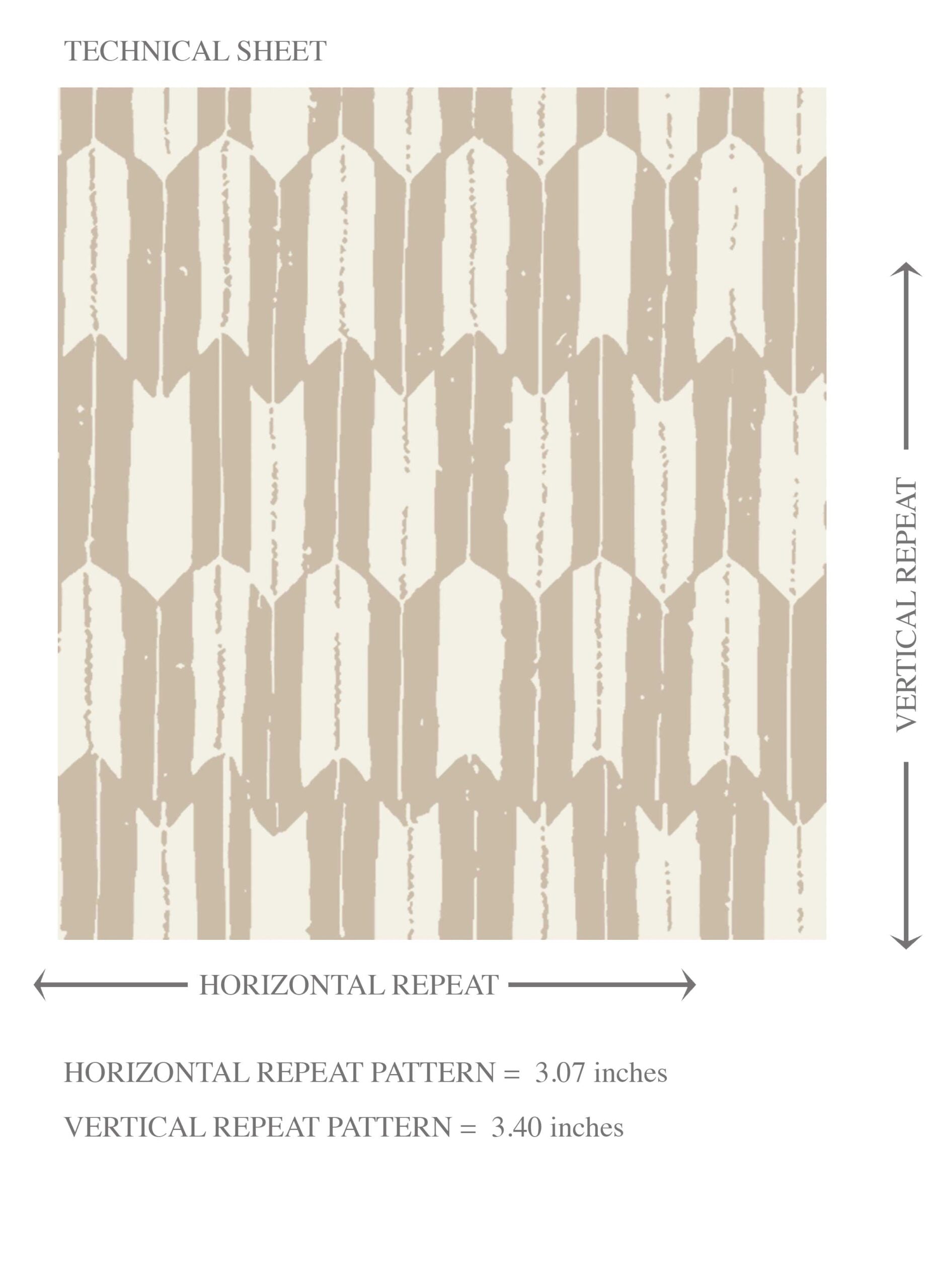 Modern Neutral-Toned/ Micro-Patterned Kids Room Wallpaper Sample (Beige/ White)