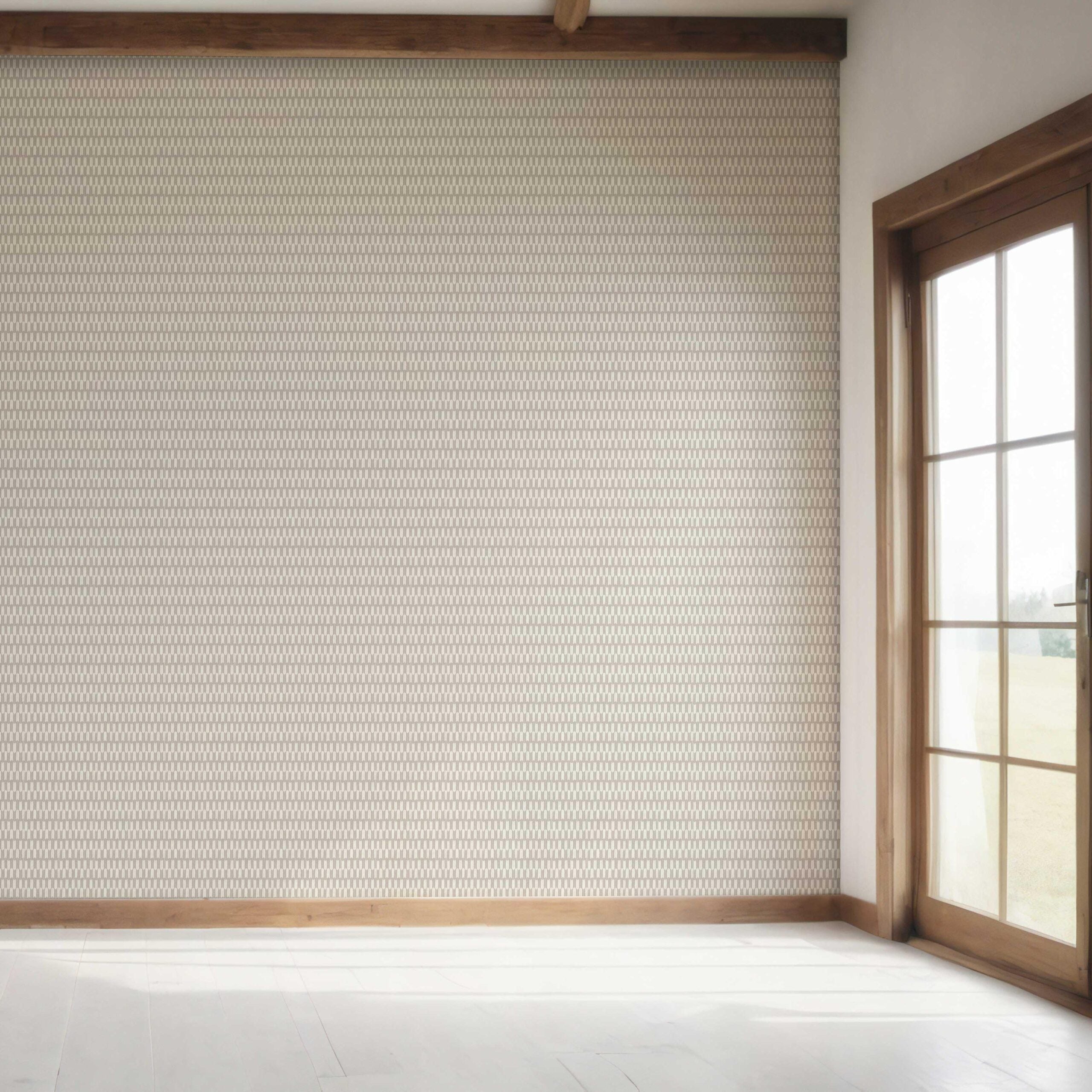 Modern Neutral-Toned/ Micro-Patterned Bedroom Wallpaper (Gray/ Greige)