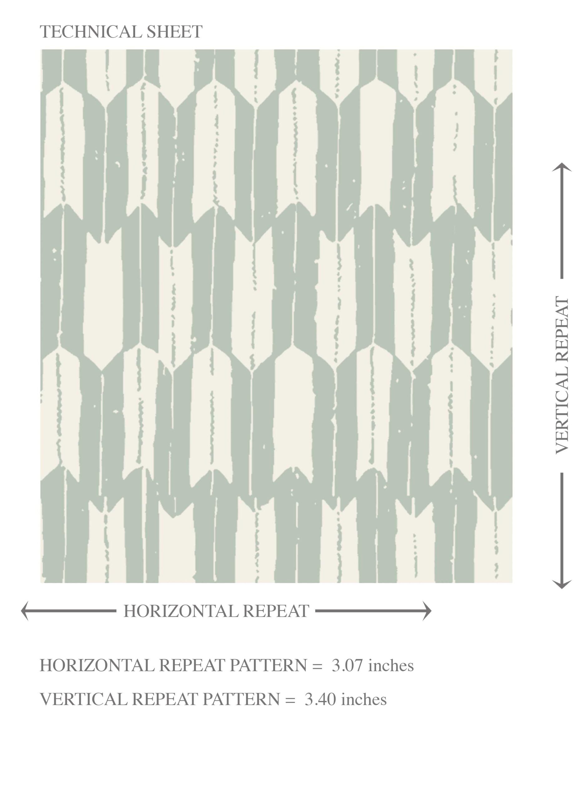 Modern Geometric Micro-Print Kids Room Wallpaper Sample (Duck Egg Blue/ White)