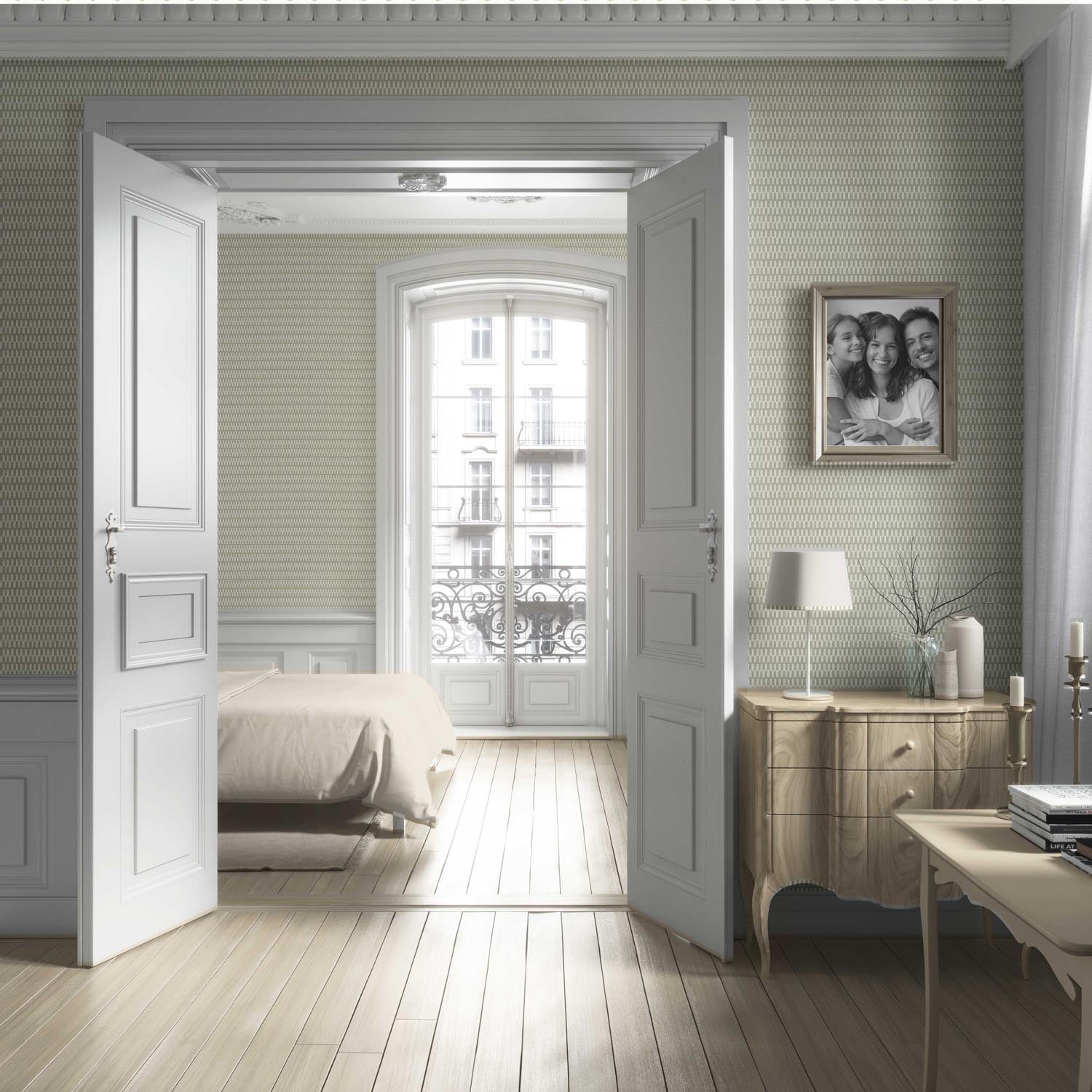 Modern Geometric Micro-Print Living Room Wallpaper Sample (Light Olive Green)