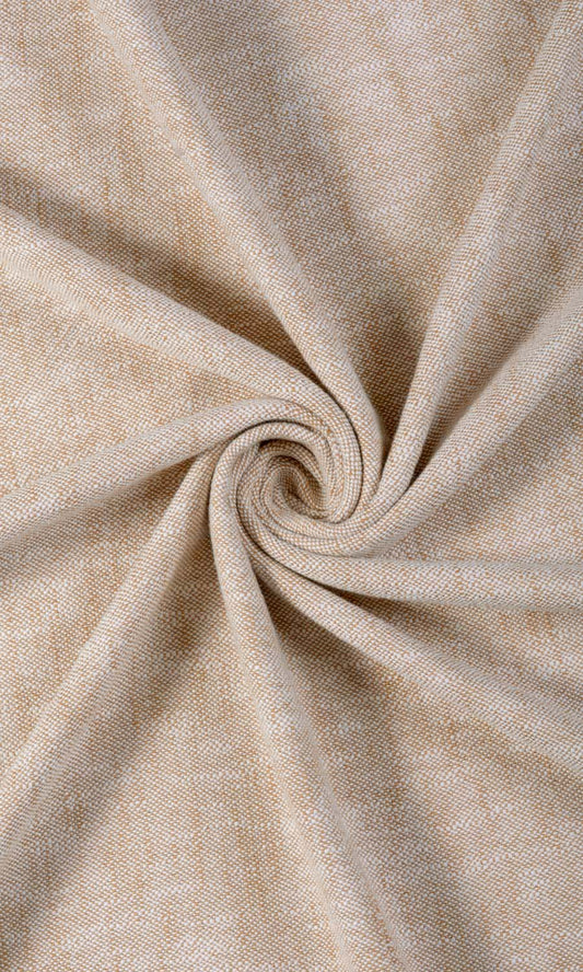 Plain Cotton Drapes (Natural Oatmeal Beige)