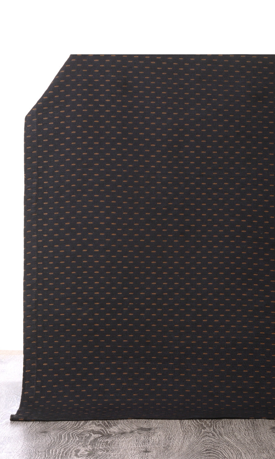 Cotton Window Treatments Fabric By the Metre (Black)