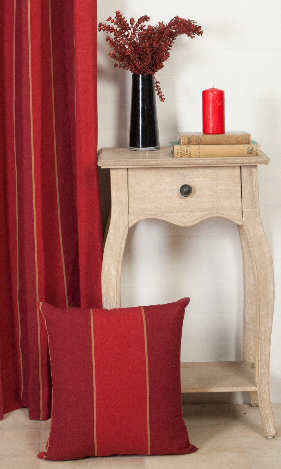 Cotton Fabric Material By the Metre (Red)