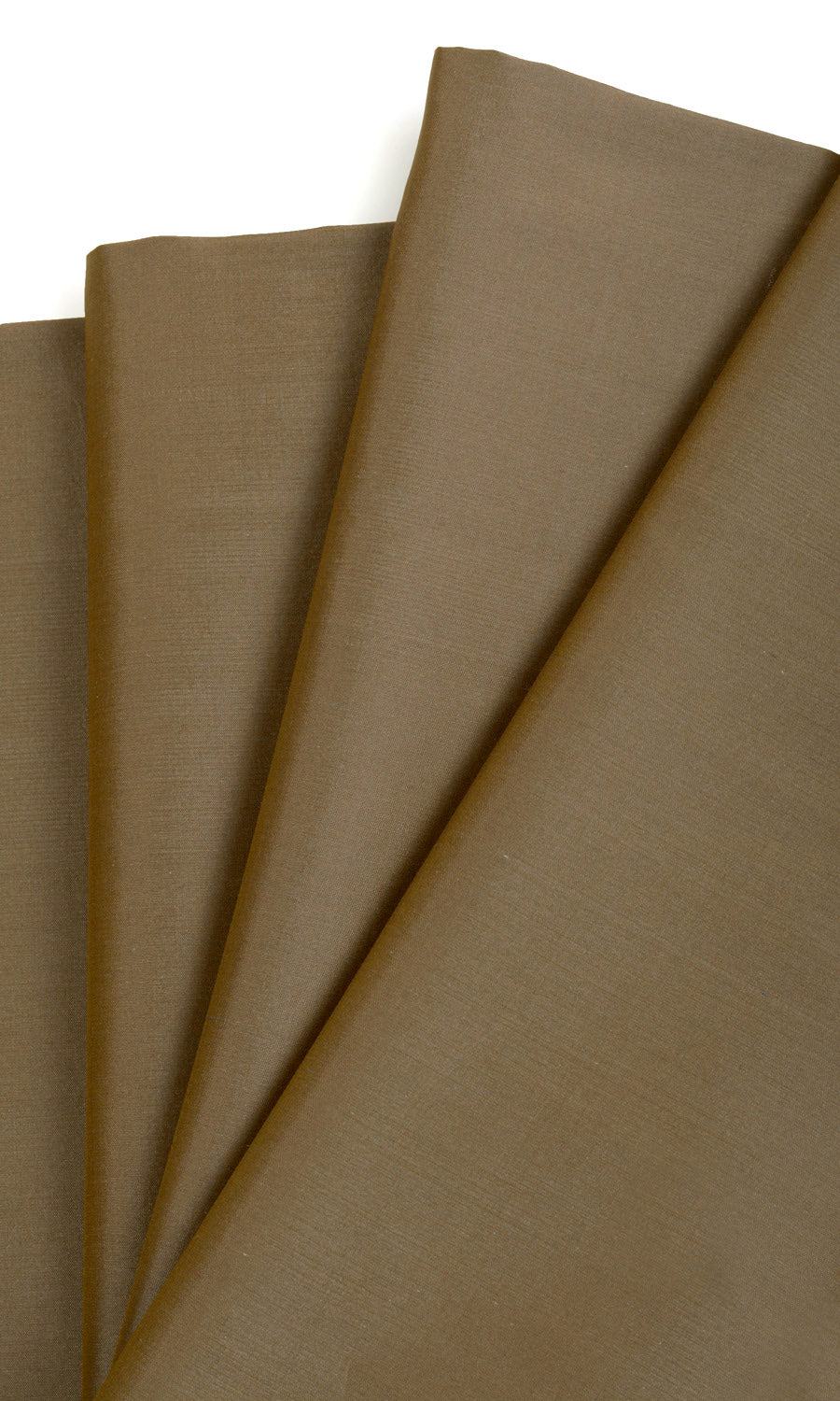 Shantung Silk Fabric Material By the Metre (Bronze Brown)