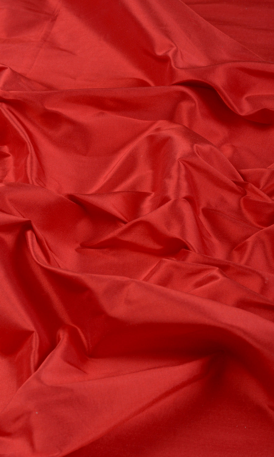 Shantung Silk Home Textile Fabric Material By the Metre (Red)