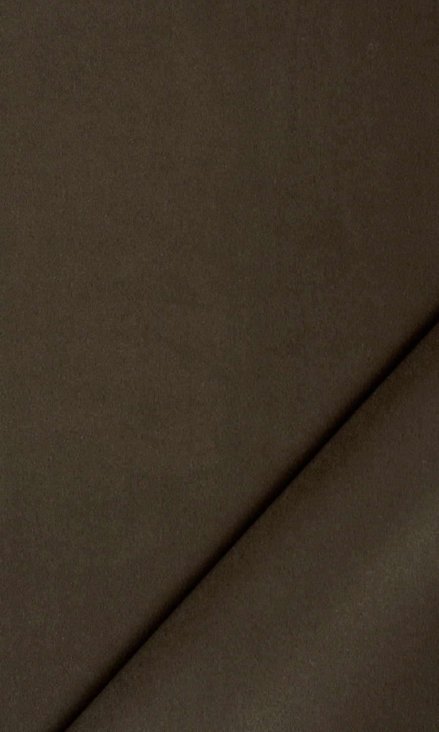 Velvet Window Treatments Fabric Sample (Dark Brown)