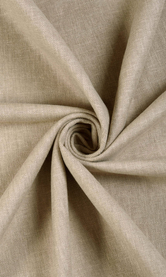 Linen Blend Home Décor Fabric Sample (Soft Brown)