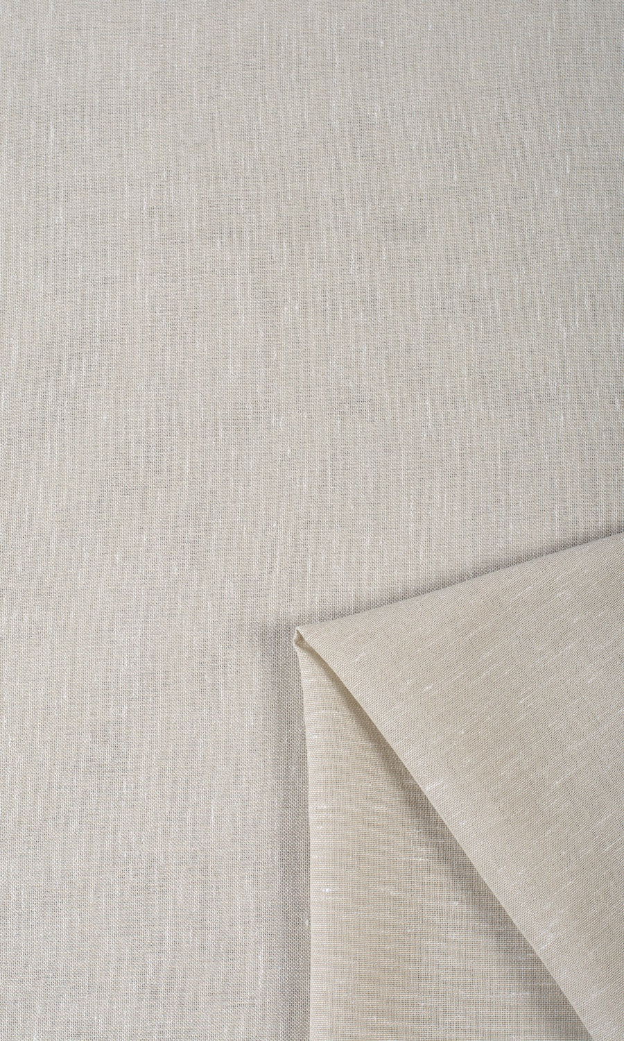 Plain Sheer Fabric Material By the Metre (Gre-ige)