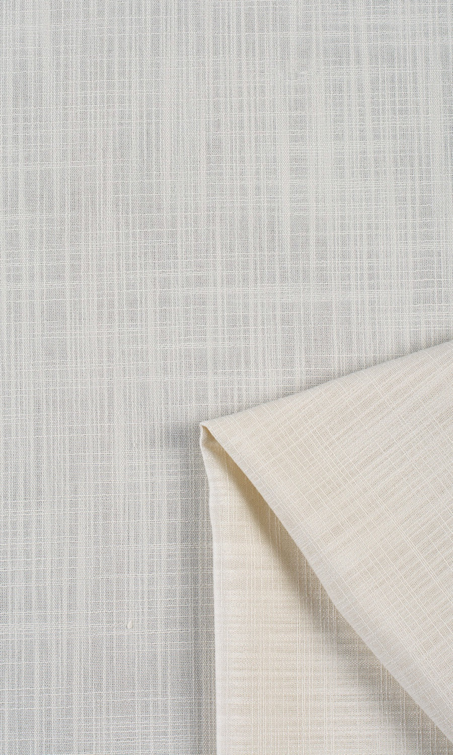 Semi-Sheer Window Treatments Fabric By the Metre (Warm Ivory/ Pale Beige)