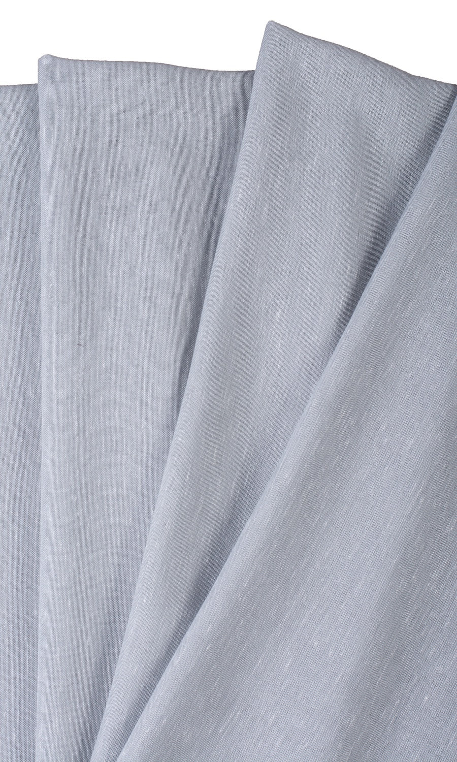 Plain Sheer Free Fabric Material Sample (Gray)