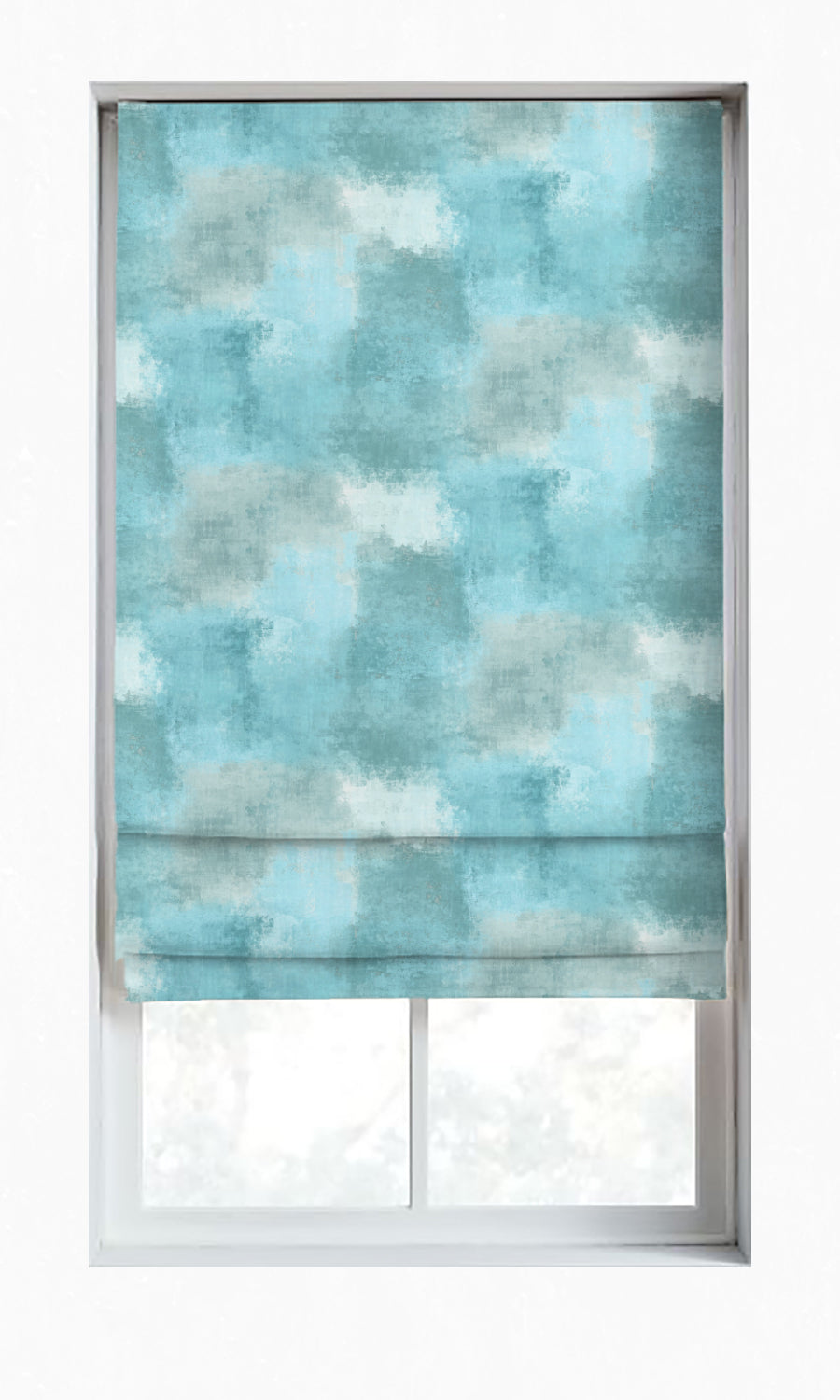 Dimout Window Treatments Fabric Sample (Blue)