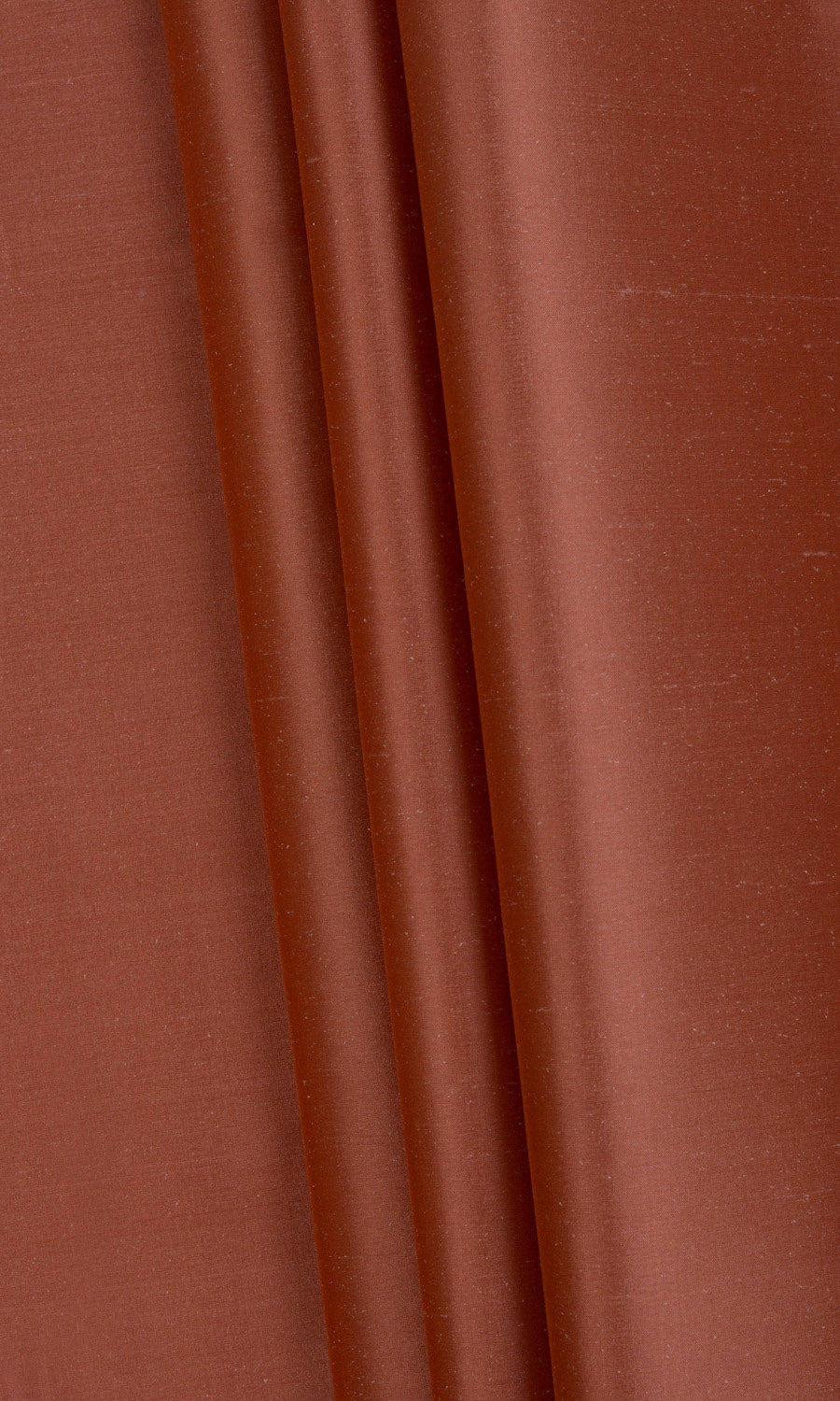 Shantung Silk Fabric By the Metre for Curtains & Drapes (Persian Red)