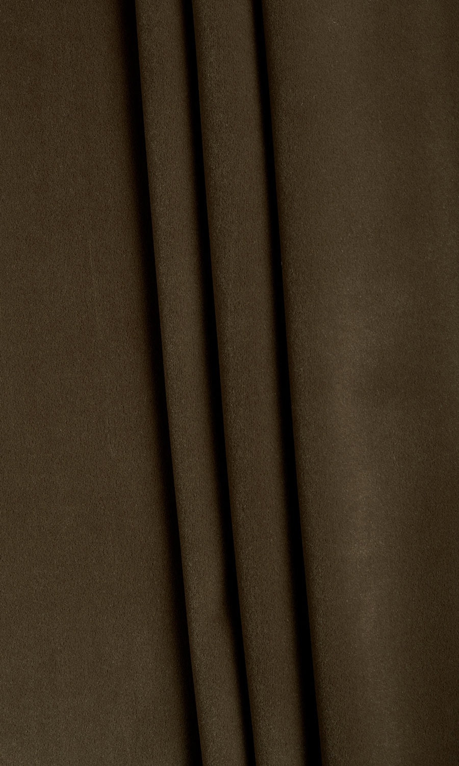 Velvet Home Textile Fabric Material By the Metre (Cocoa Brown)