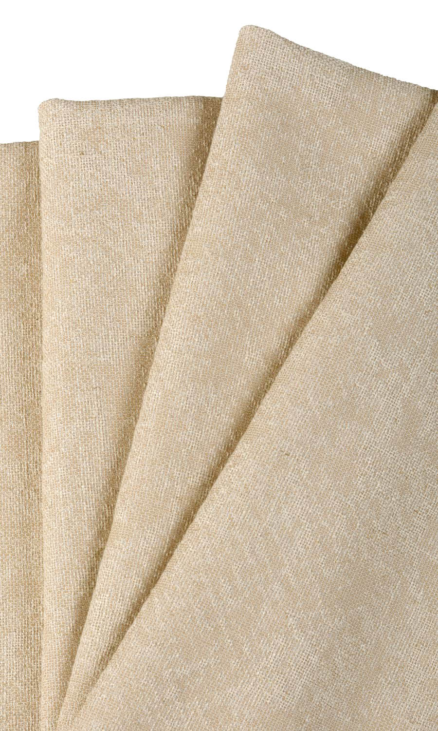 Textured Fabric By the Metre for Curtains & Drapes (Beige)