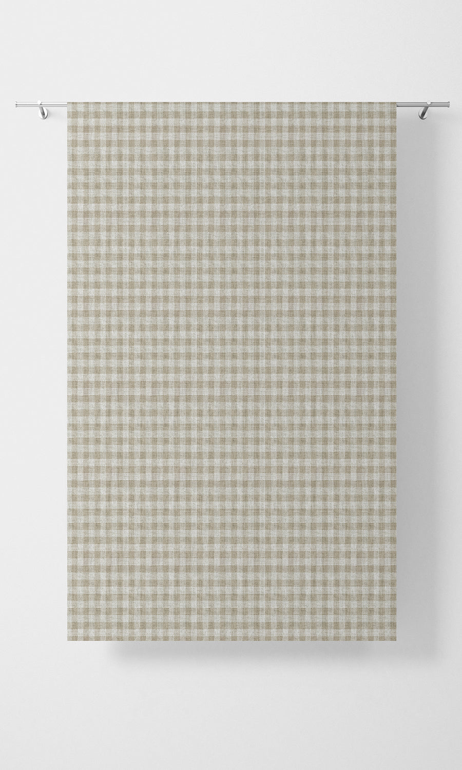 Modern Striped Home Textile Fabric Material By the Metre (Beige/ White)