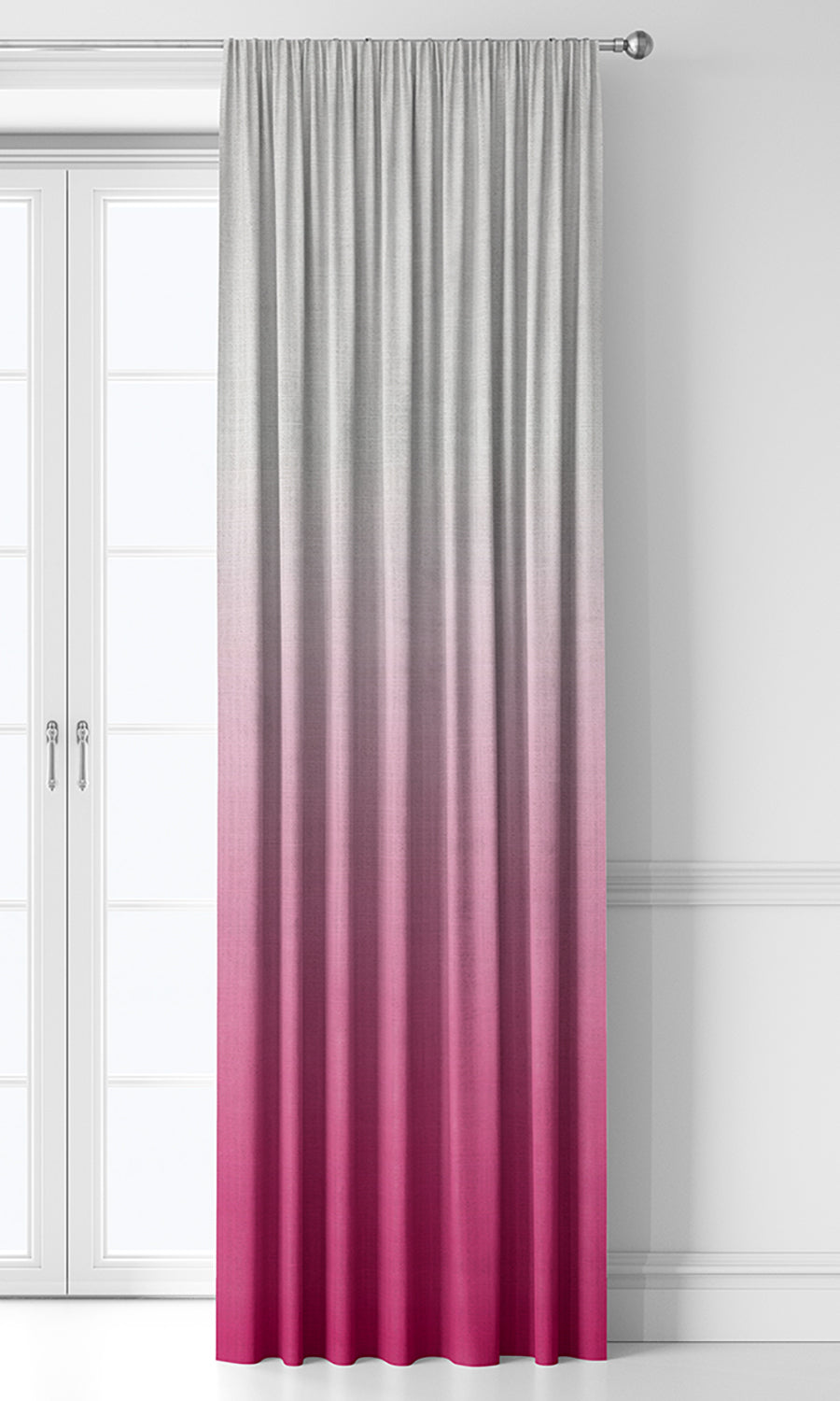 2-Tone Ombre Home Décor Fabric By the Metre (Pink)
