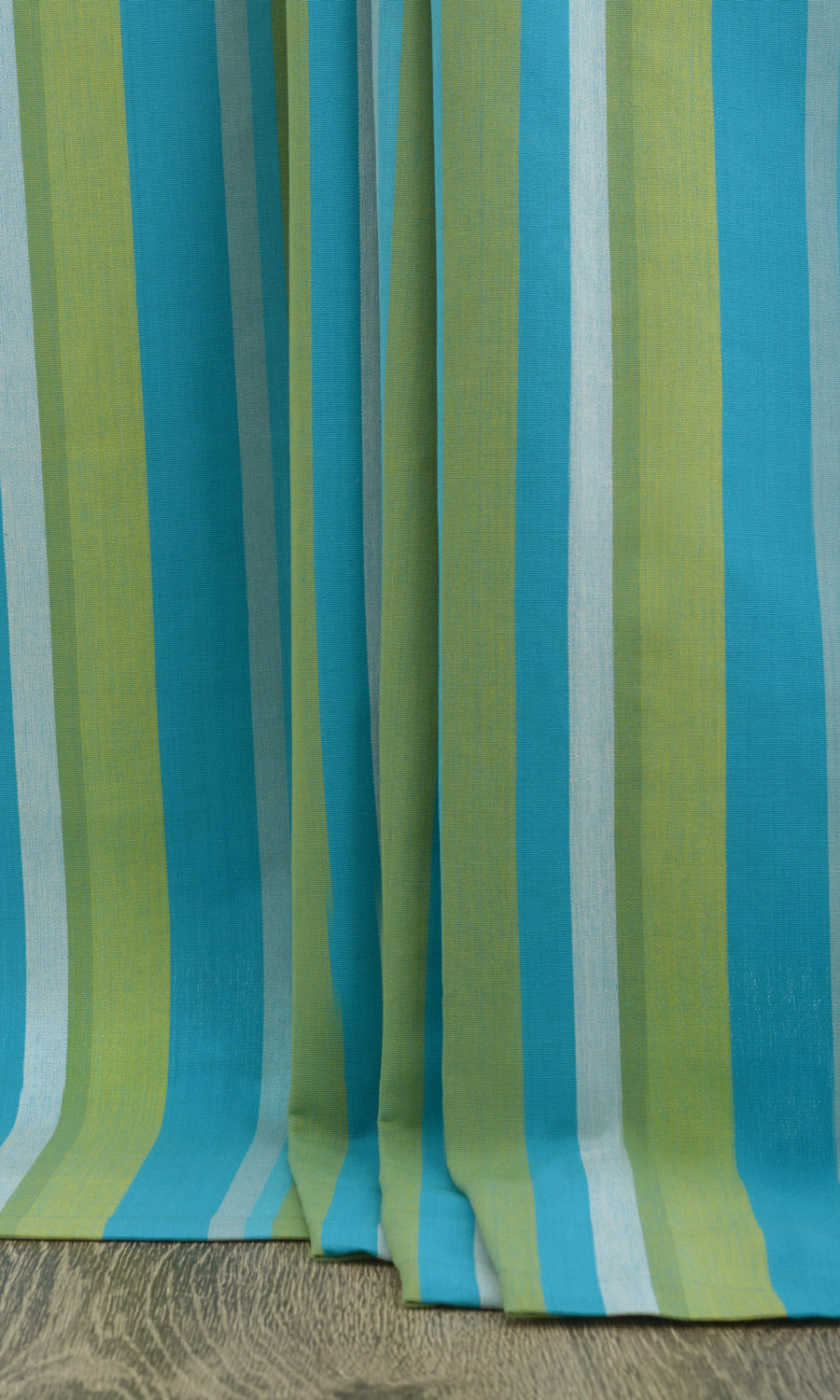 Cotton Home Textile Fabric Material By the Metre (Green/ Blue)