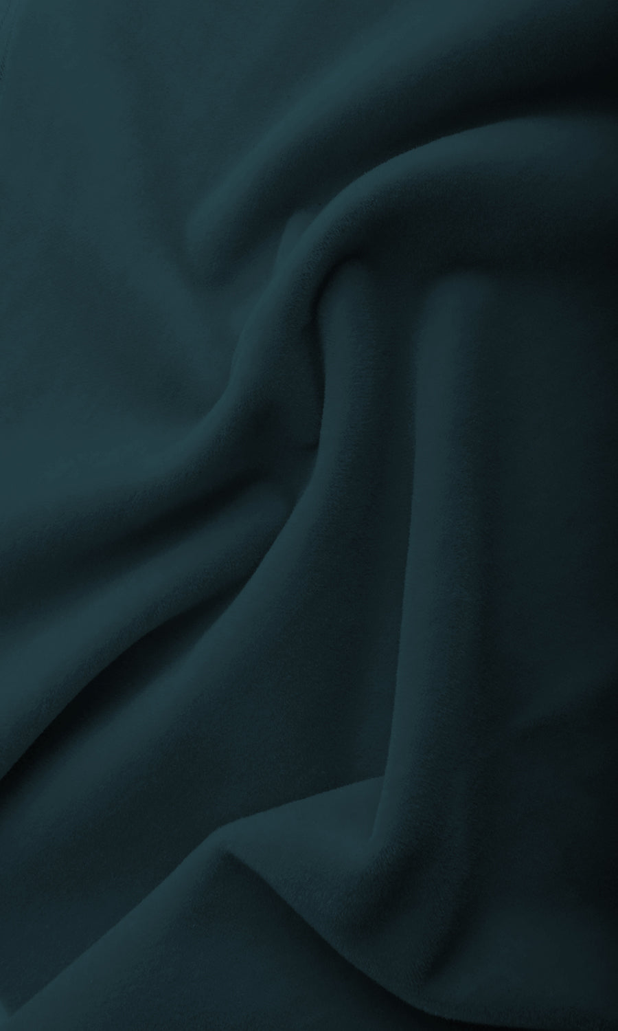Velvet Home Textile Fabric Material By the Metre (Deep Blue)