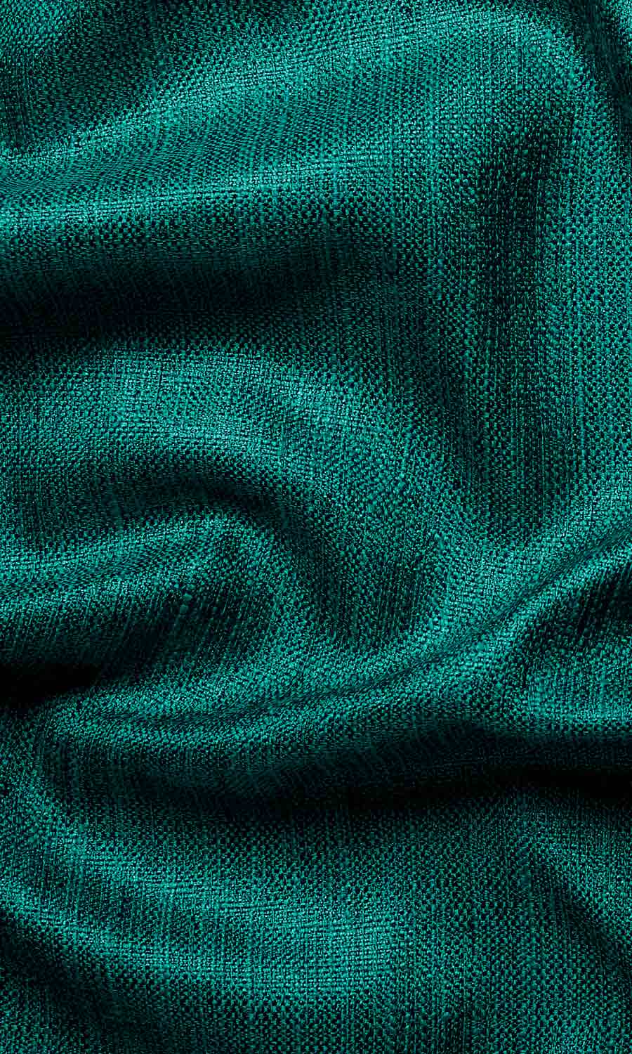 Faux Silk Window Treatments Fabric Sample (Teal Blue)