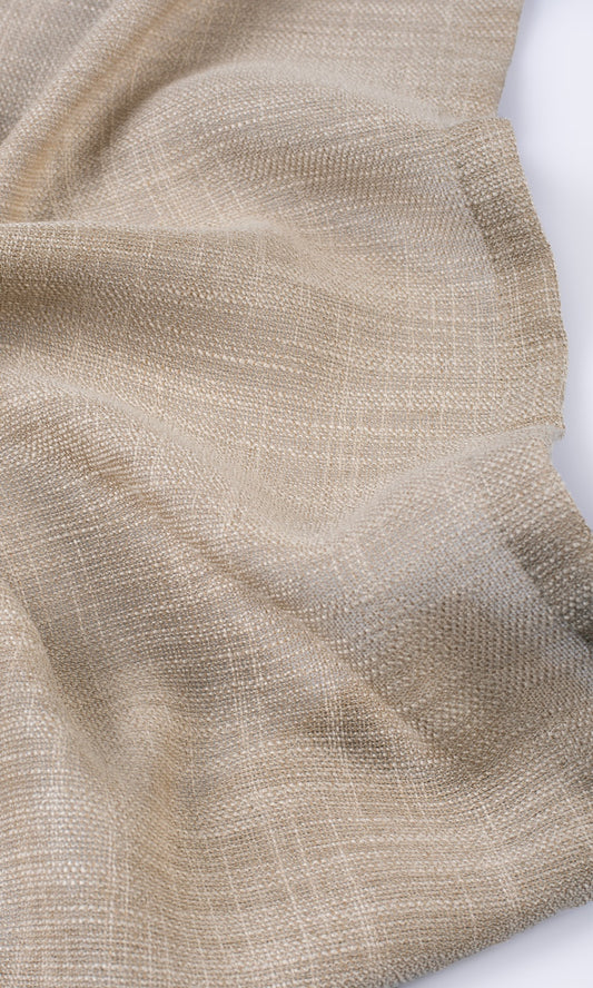 Textured Sheer Curtains (Biscotti Beige)