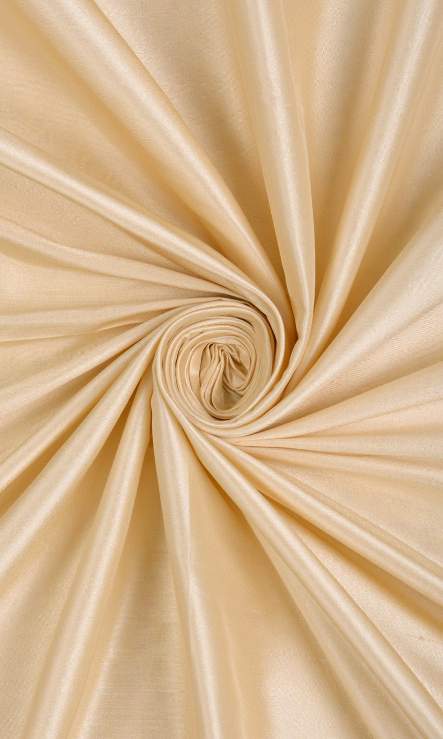 Shantung Silk Home Décor Fabric Sample (Warm Ivory)
