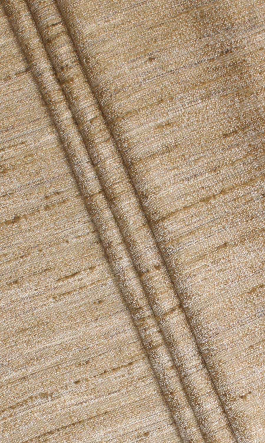 Faux Silk Textured Home Décor Fabric Sample (Golden Beige)