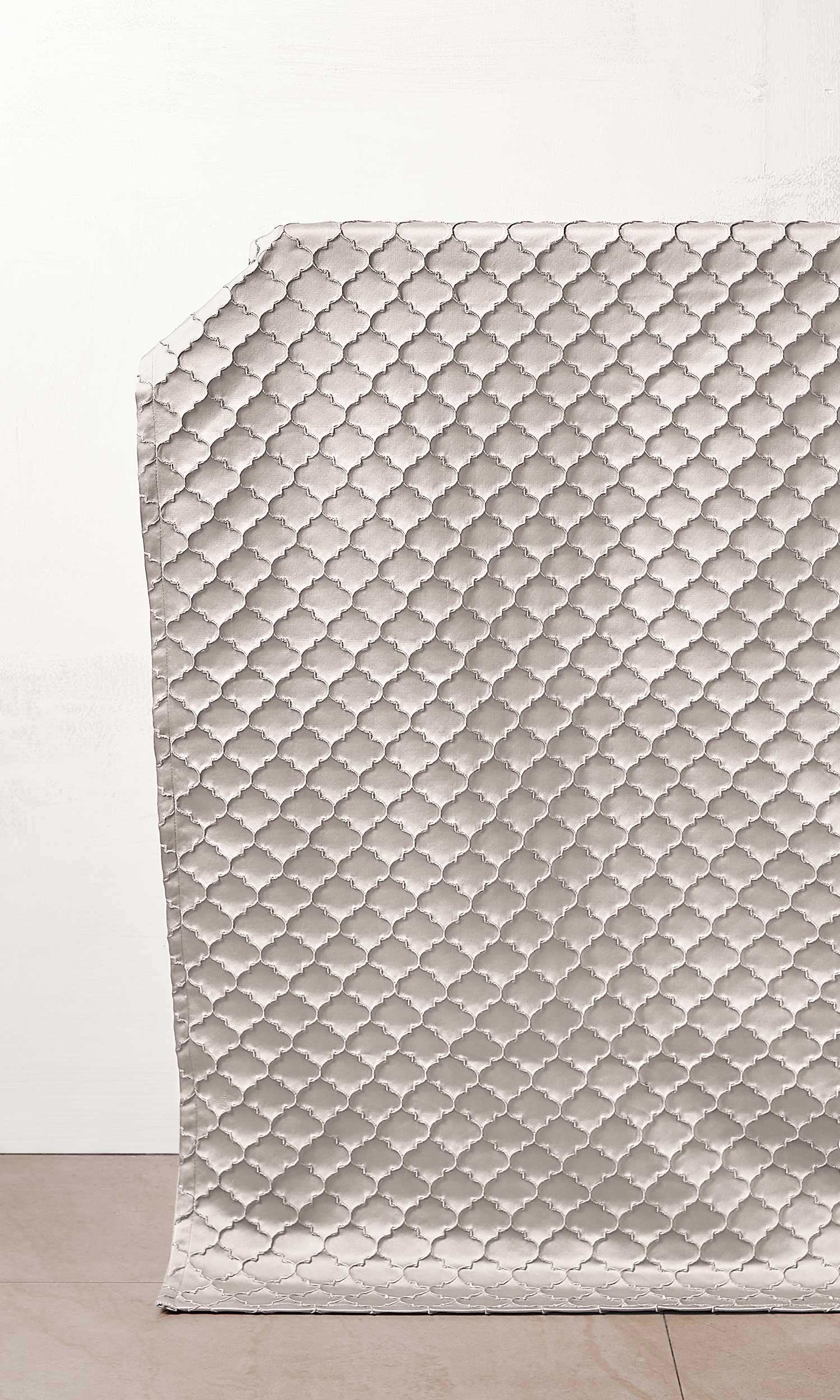 Silk Blend Window Treatments Fabric By the Metre (Seashell Ivory)