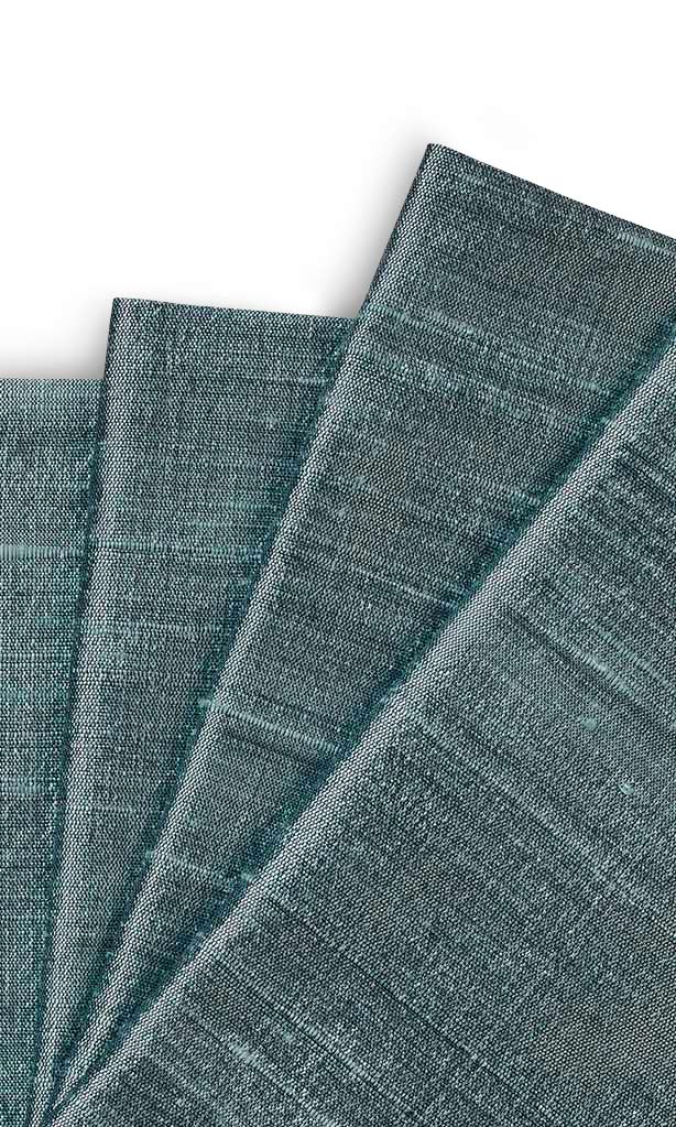 Dupioni Silk Window Treatments Fabric Sample (Dark Grey)