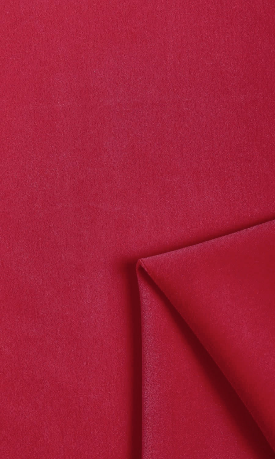 Velvet Window Treatments Fabric By the Metre (Raspberry Red/ Pink)