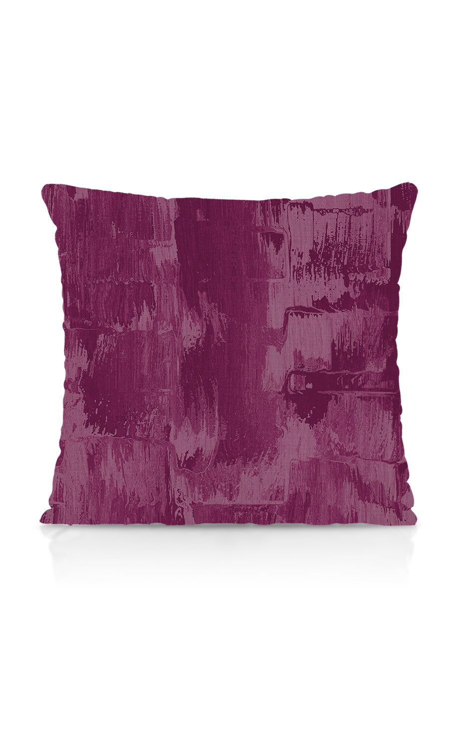 Watercolor Effect Striped Home Textile Fabric Material Sample (Pink)