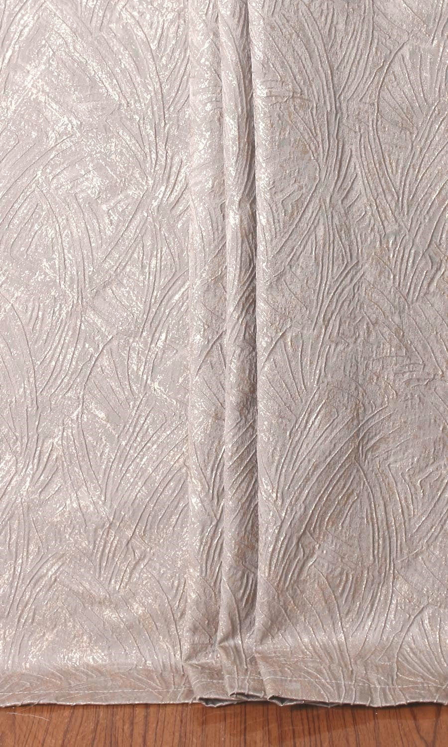Self-Patterned Poly-Cotton Home Textile Fabric Material By the Metre (Purple-Grey)