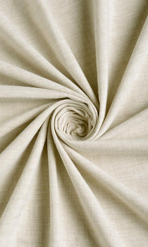 Poly-Cotton Blend Home Décor Fabric By the Metre (Pale Beige)
