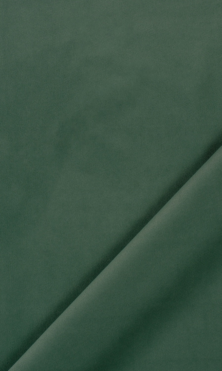 Velvet Home Textile Fabric Material Sample (Hunter Green)