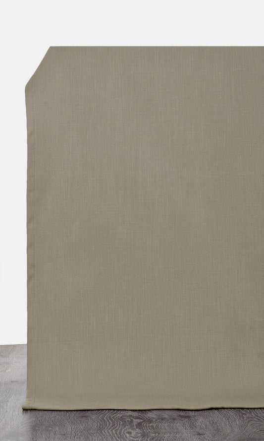 Poly-Cotton Blend Drapery (Coffee Brown)
