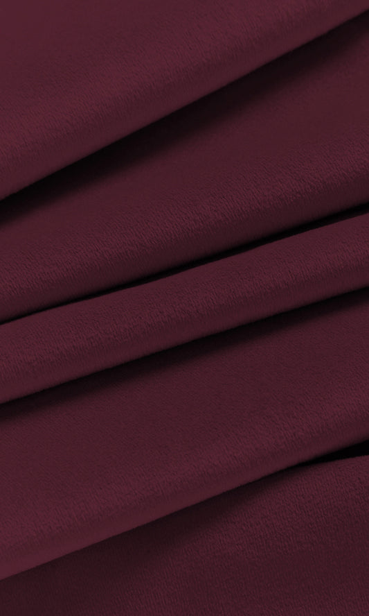 Velvet Curtains (Burgundy Red)