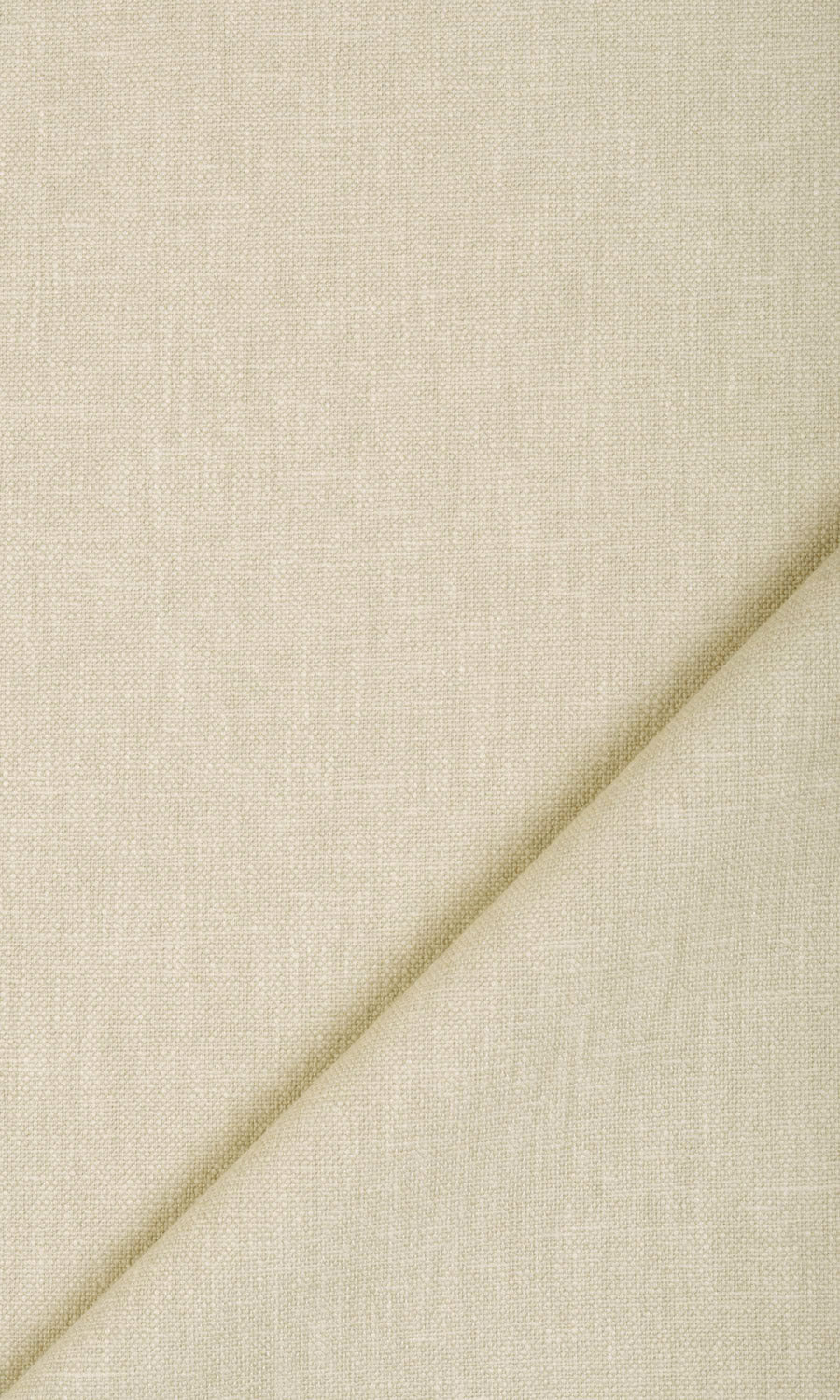 Linen Blend Fabric By the Metre for Curtains & Drapes (Beige)