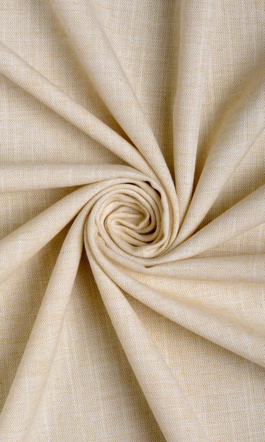 Plain Linen Texture Drapery (Pale Beige)