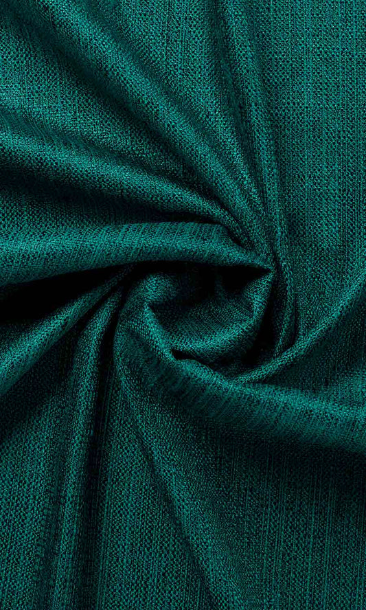 Faux Silk Home Décor Fabric Sample (Teal Blue)