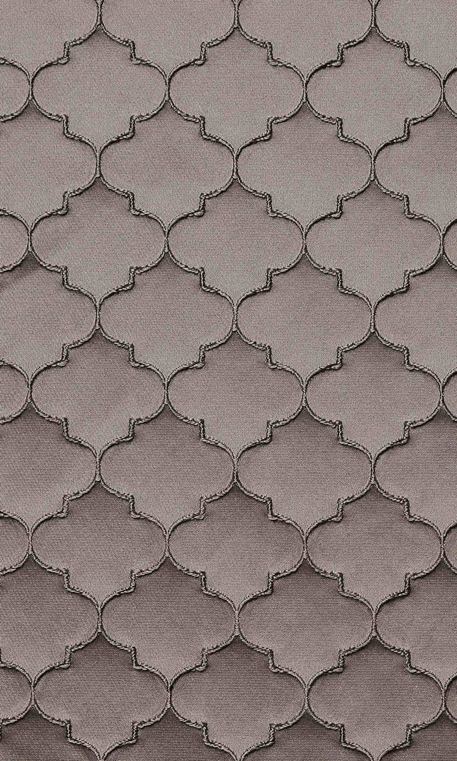 Silk Blend Home Textile Fabric Material By the Metre (Coffee Brown)