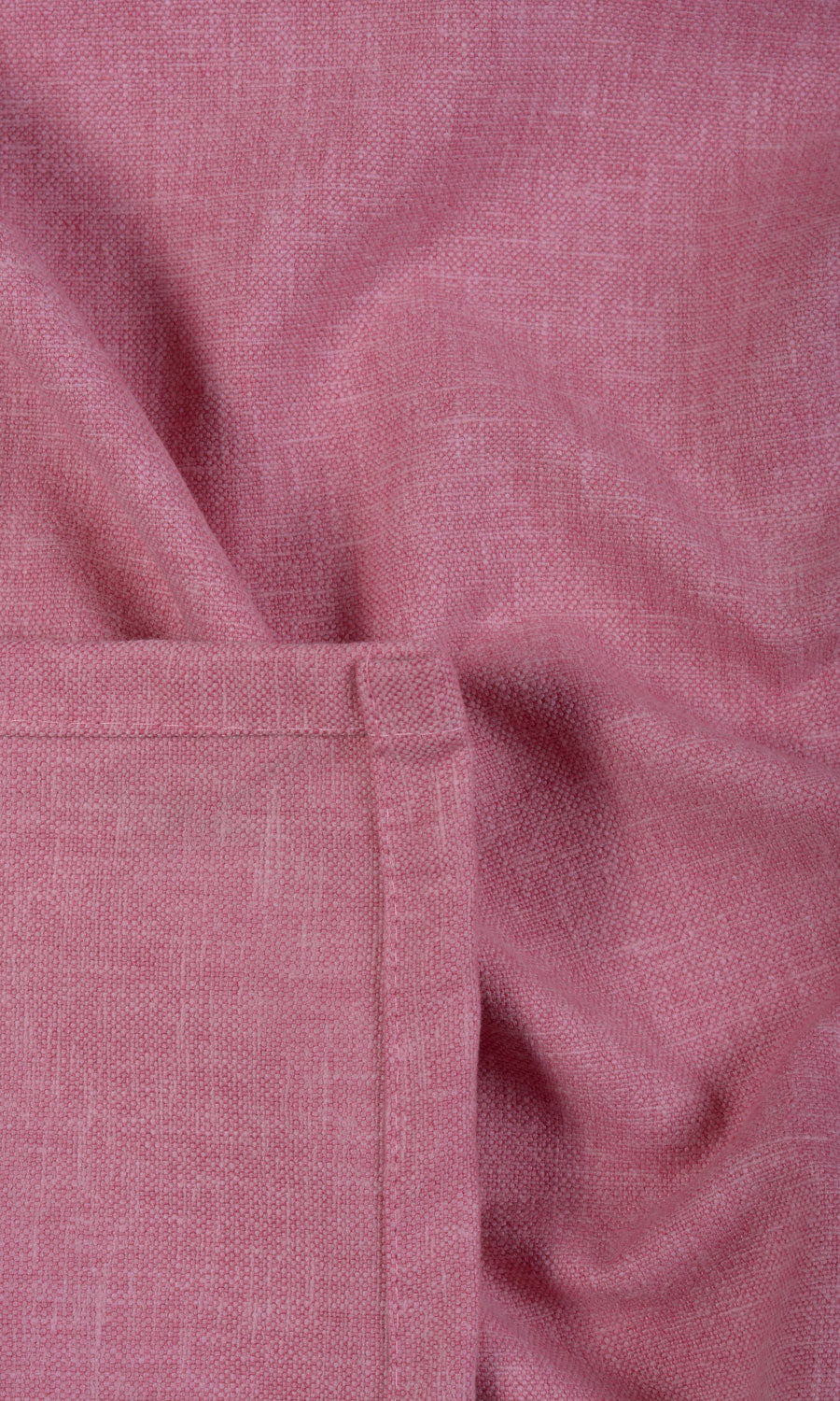 Linen-Blend Free Fabric Material Sample (Watermelon Pink)