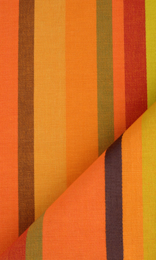 Cotton Home Décor Fabric By the Metre (Orange)