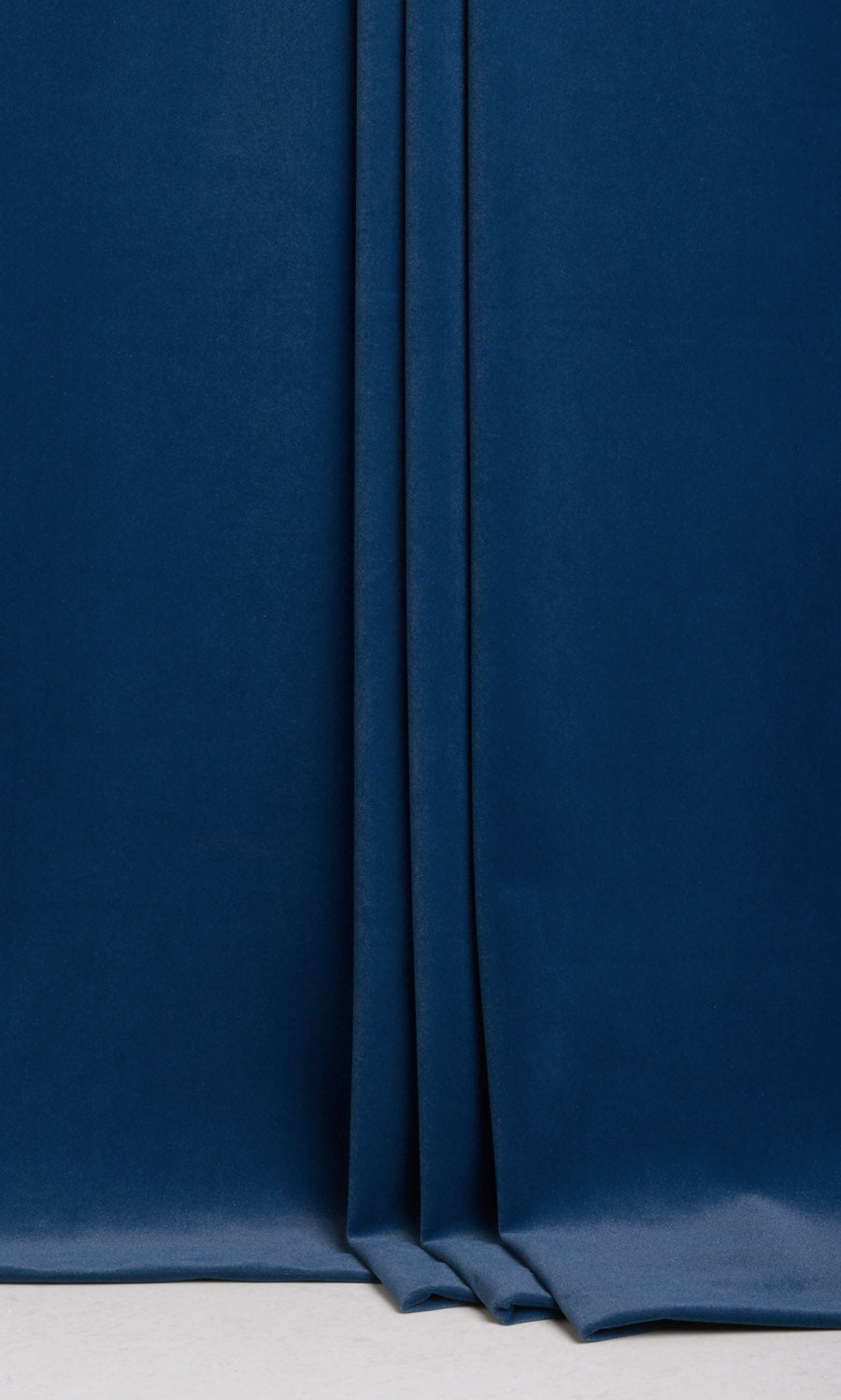 Velvet Home Textile Fabric Material By the Metre (Navy Blue)