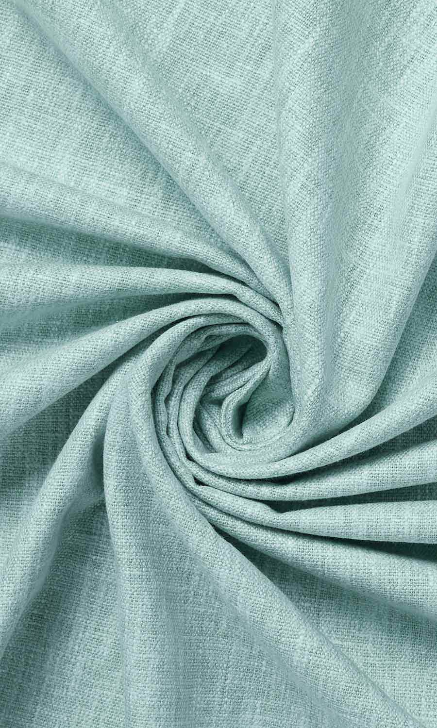 Cotton Blend Home Décor Fabric Sample (Turquoise Blue)
