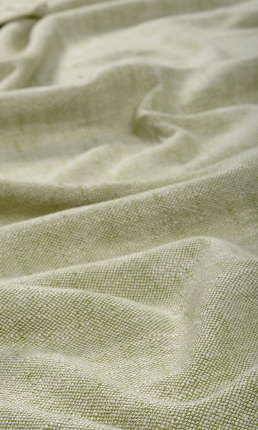 Plain Cotton Fabric Sample for Curtains & Drapes (Light Green)